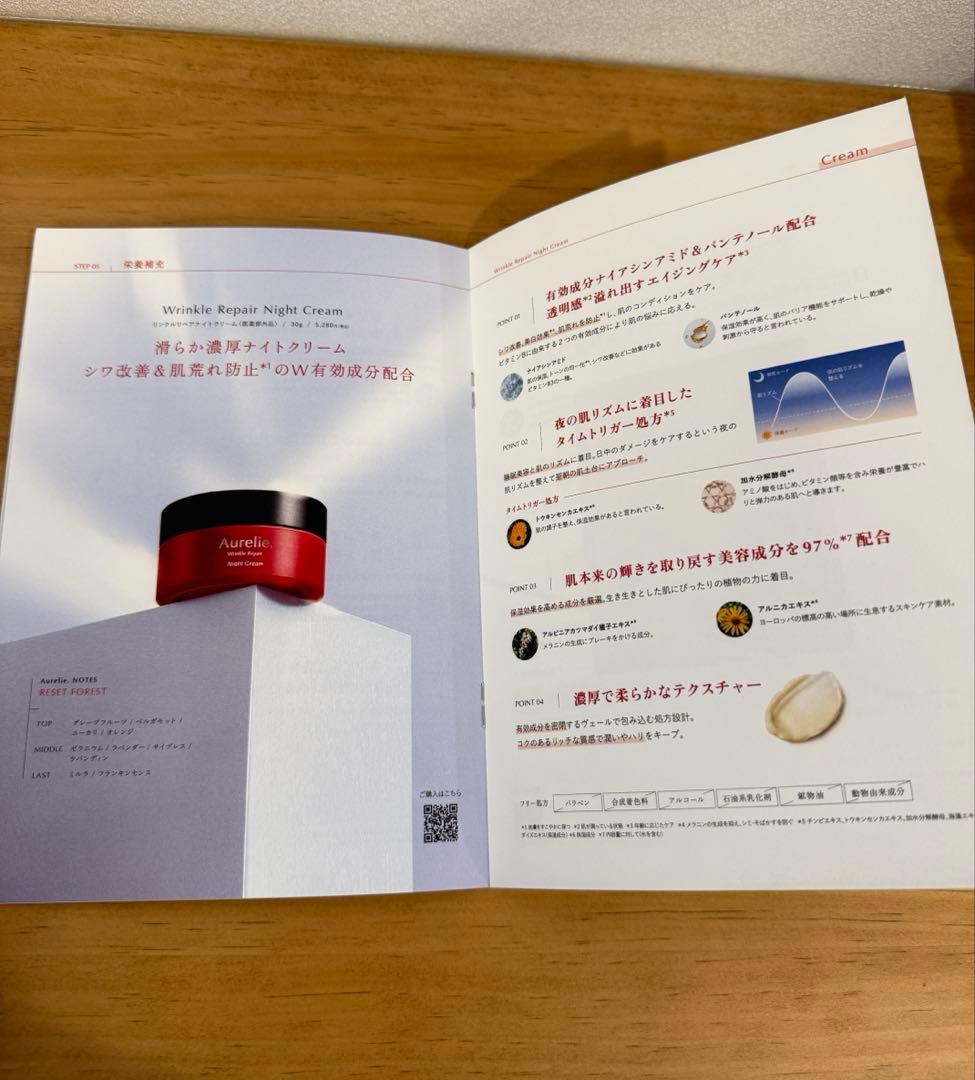 新品未使用　Aurelie. オレリー　プレミアムエイジング集中ケアコース