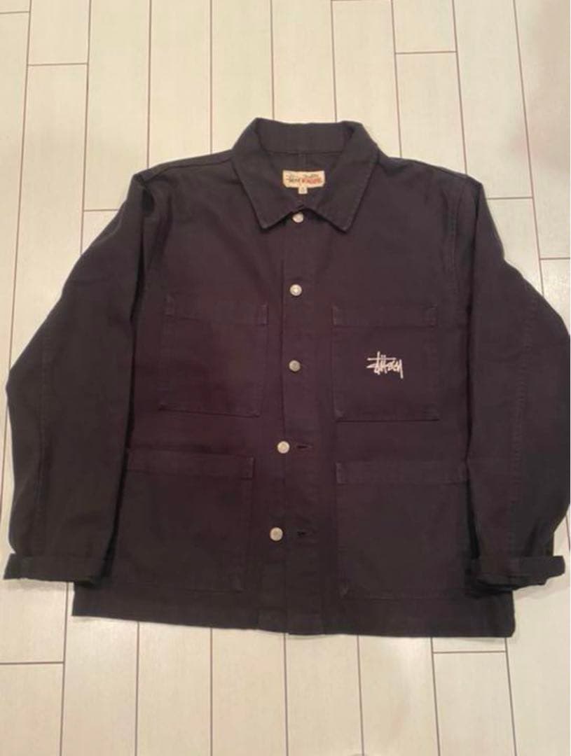 stussy canvas chore jacket ストューシー　ジャケット