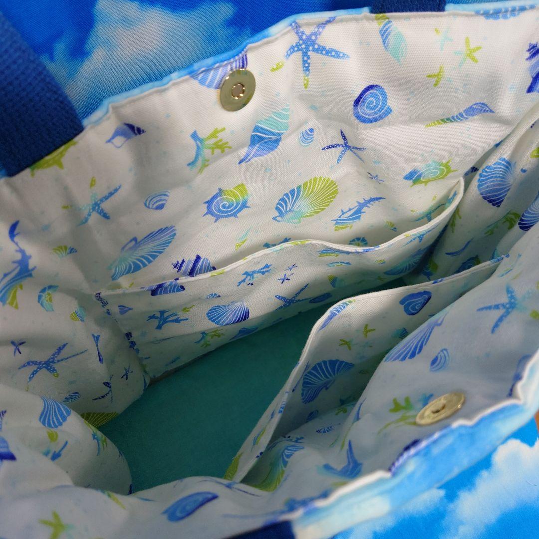 ハワイアンキルトのトートバック