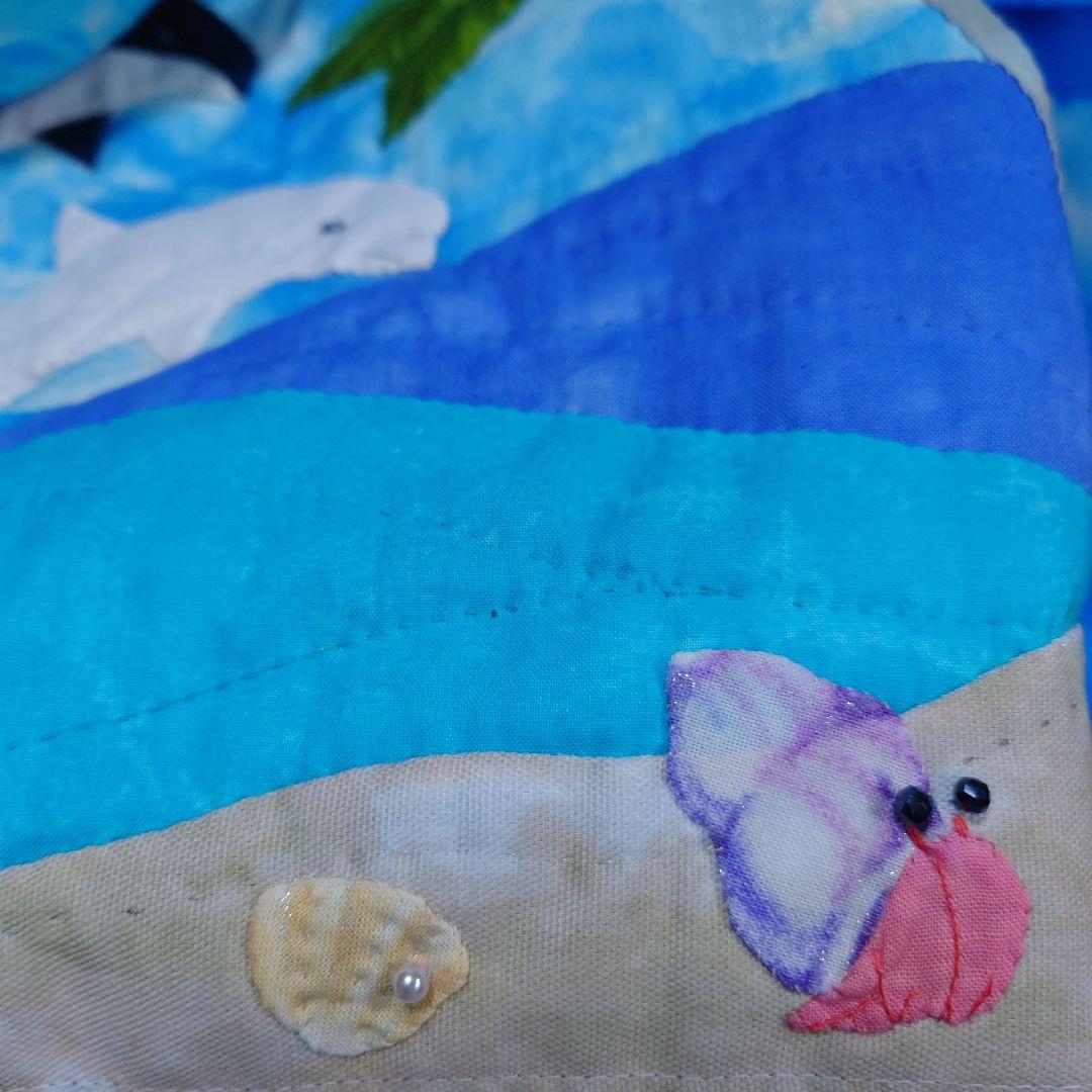 ハワイアンキルトのトートバック