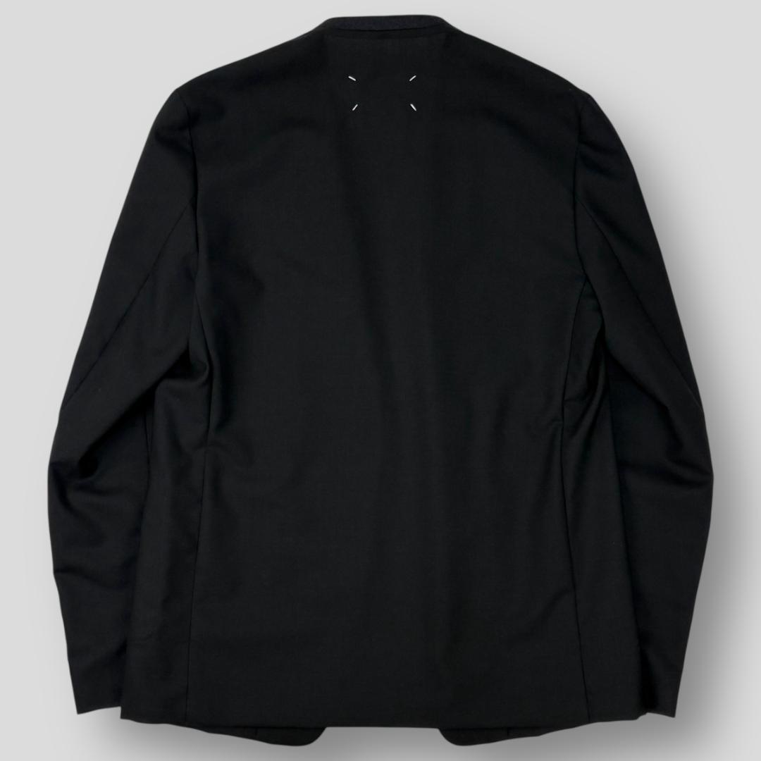 美品 Maison Margiela 10 21SS ノーカラージャケット 48