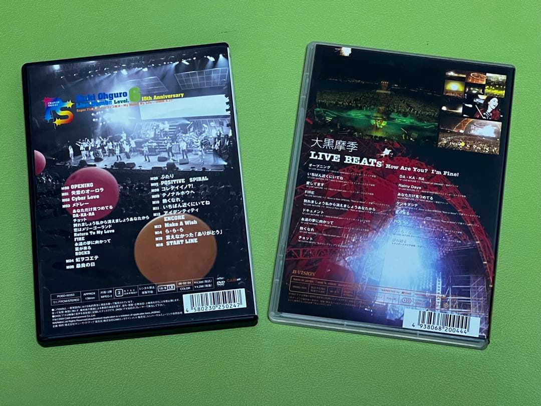 大黒摩季DVD 2枚セット