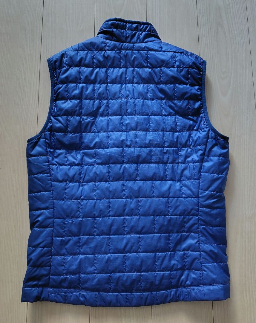 【美品】Patagonia ナノパフベスト プリマロフト ブルー M