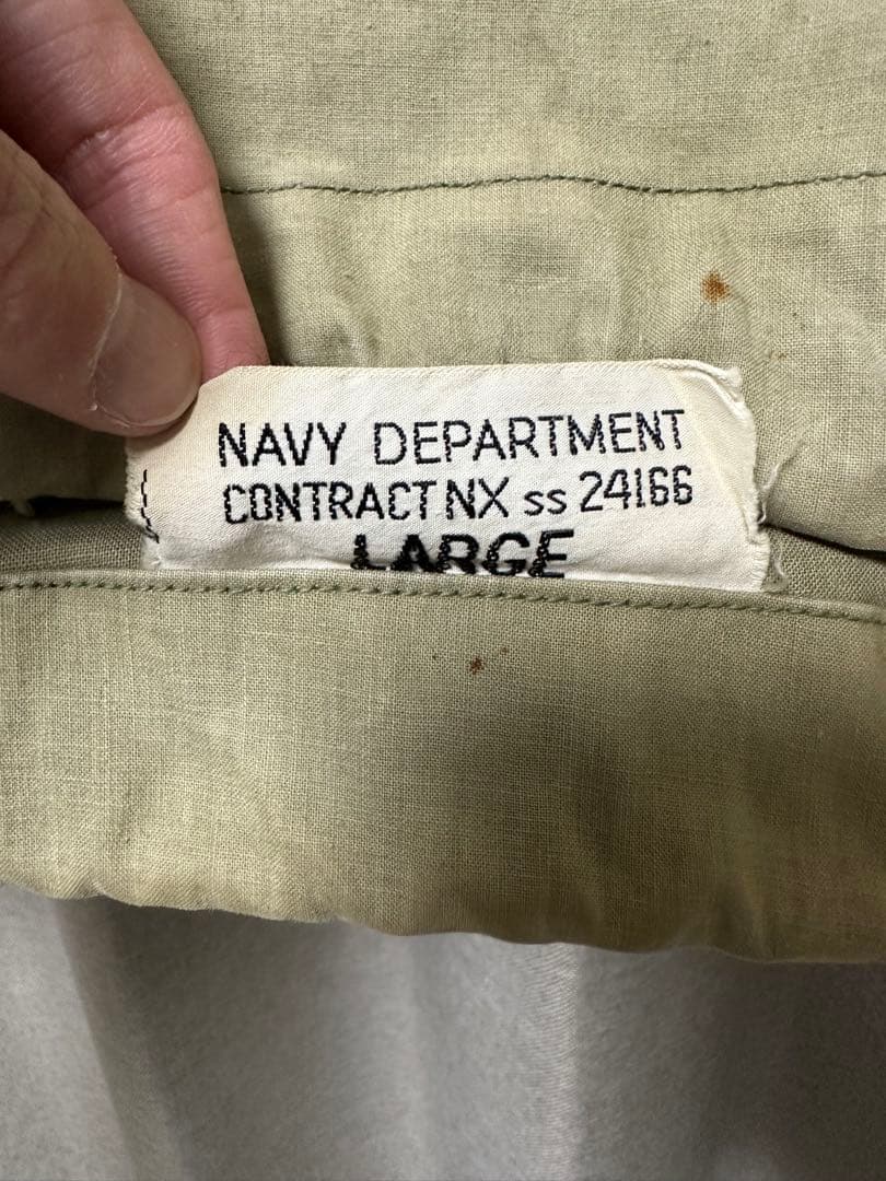 U.S.NAVY N-2 デッキレインパーカー初期型