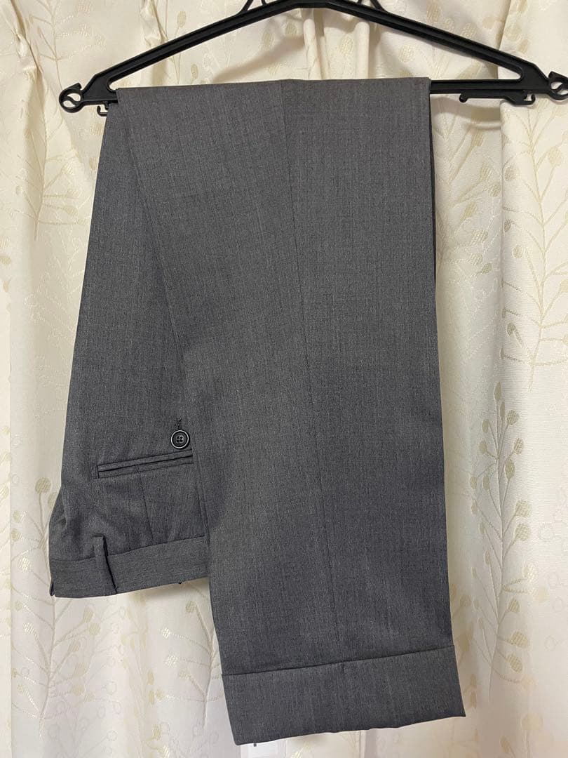 新品未使用 鎌倉シャツ スラックス イタリア製 44