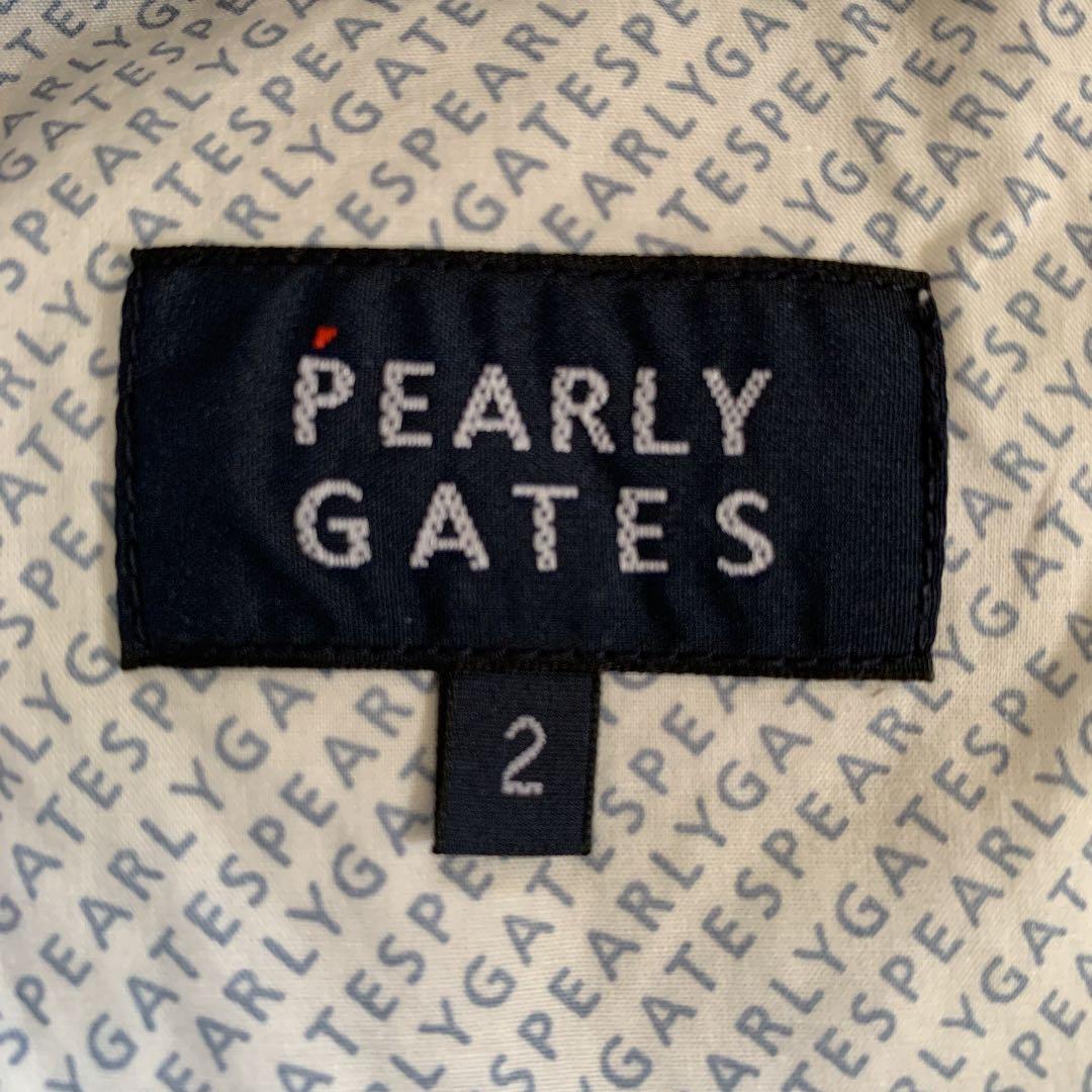 一度のみ着用★PEARLY GATES★ホワイト★ゴルフスカート★サイズ２