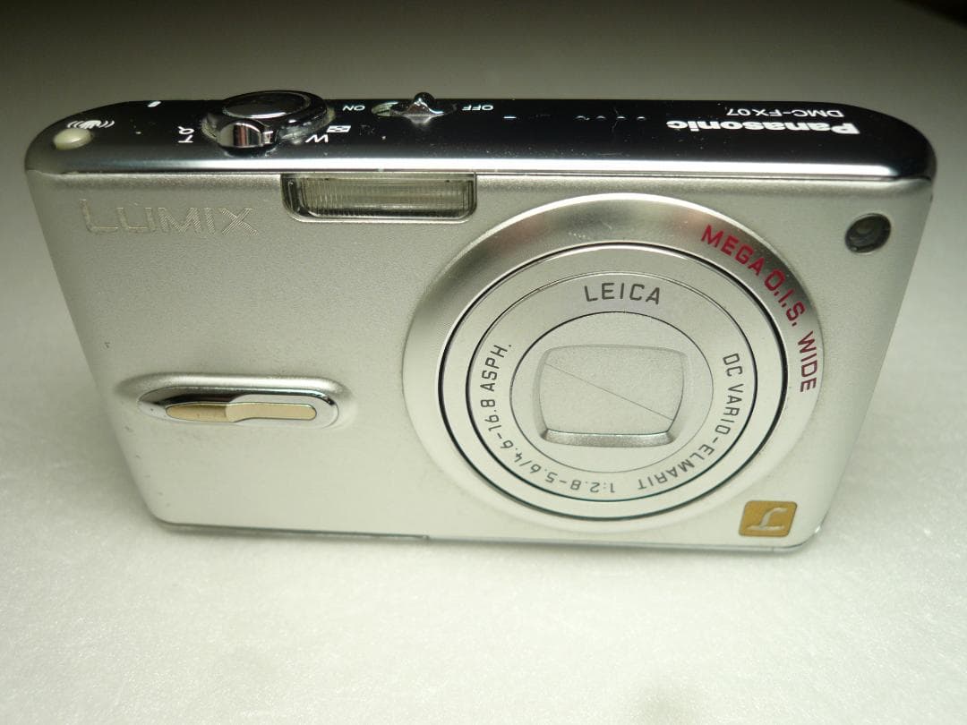 LUMIX★DMC-FX07⚠️必読有⭐️美品⭕️安心の実働品★シルバー