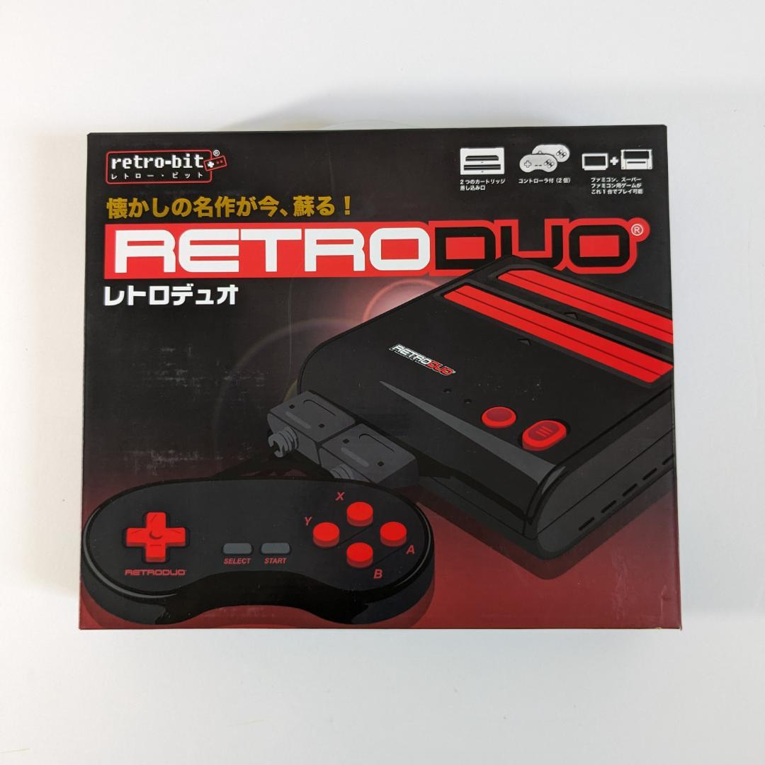 【未開封品】レトロデュオ　fc/sfc互換機