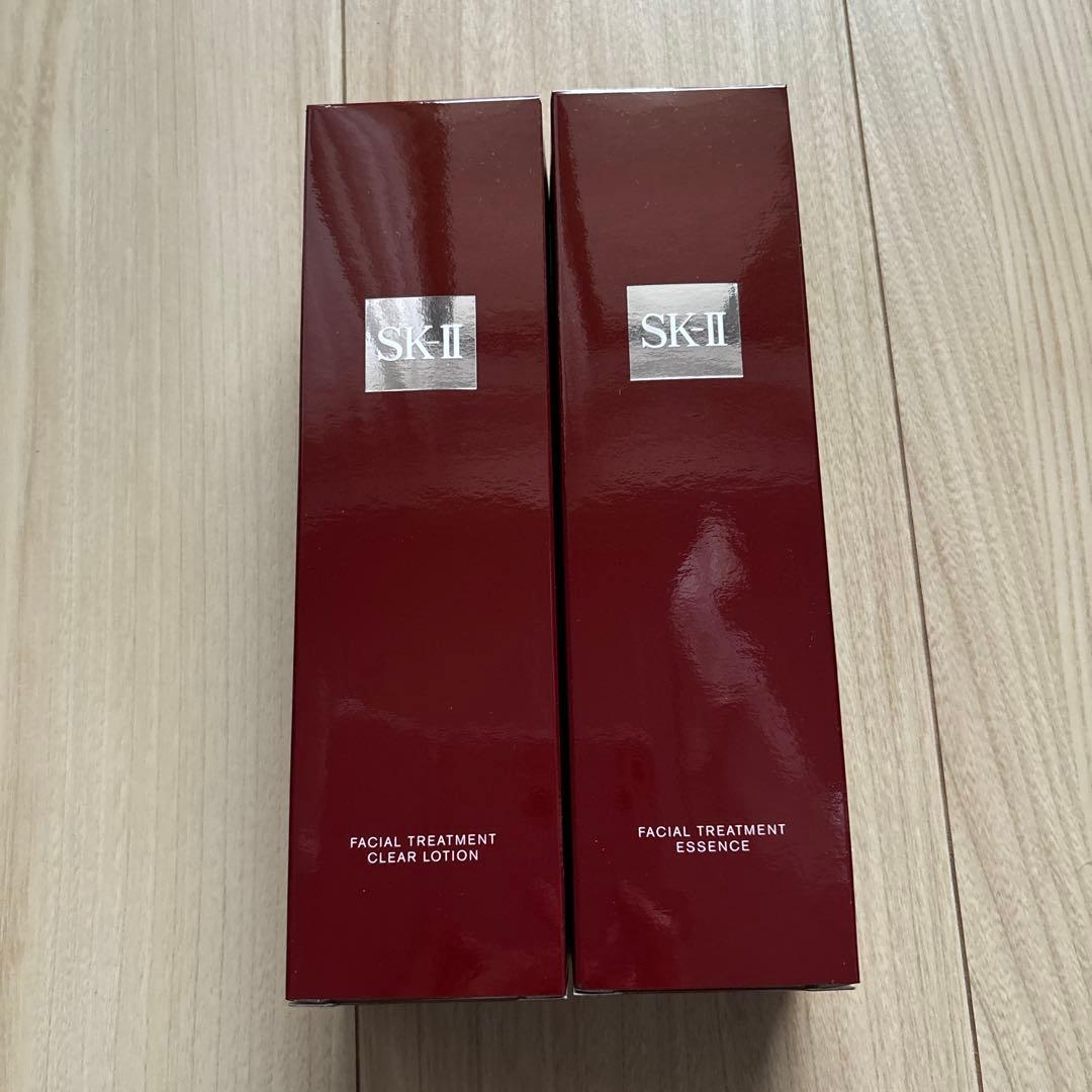 SK-II☆フェイシャルトリートメント☆クリアローション&エッセンス2本セット♪