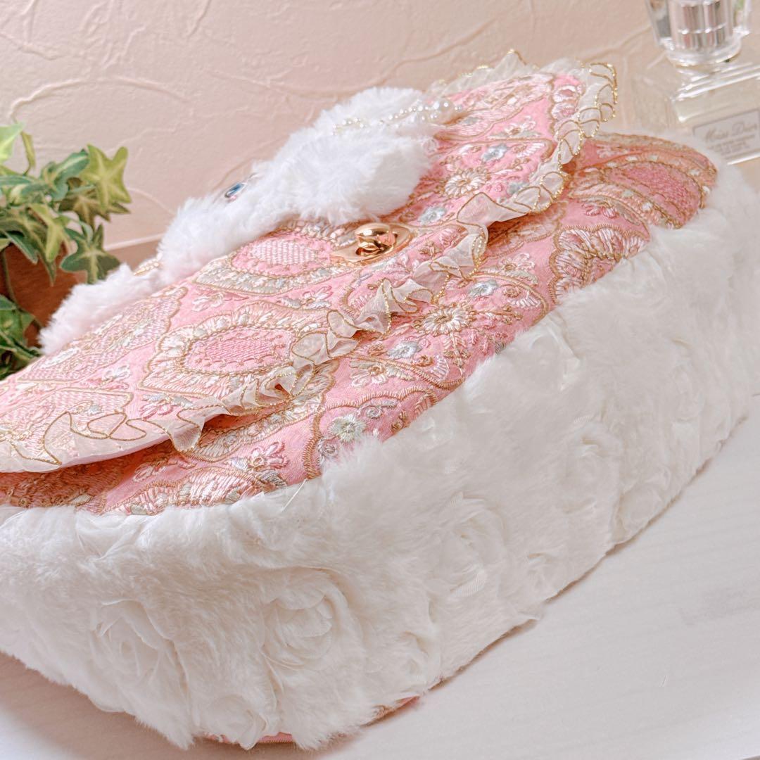 ☆*☆様 コヤンイサムチョン♡新作1点のみうさぎルミちゃんのインド刺繍ショルダー