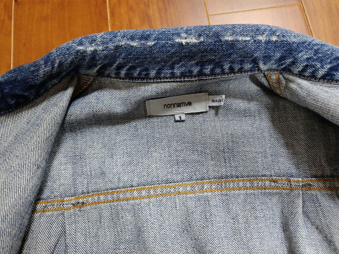 ノンネイティブ　デニムジャケット　Gジャン