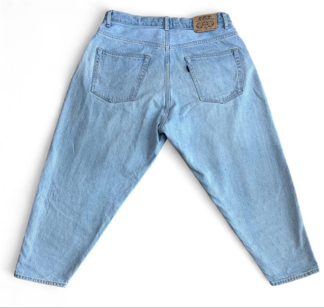 エフエーティー FAT 247 FADER skinnyデニム ライトブルー