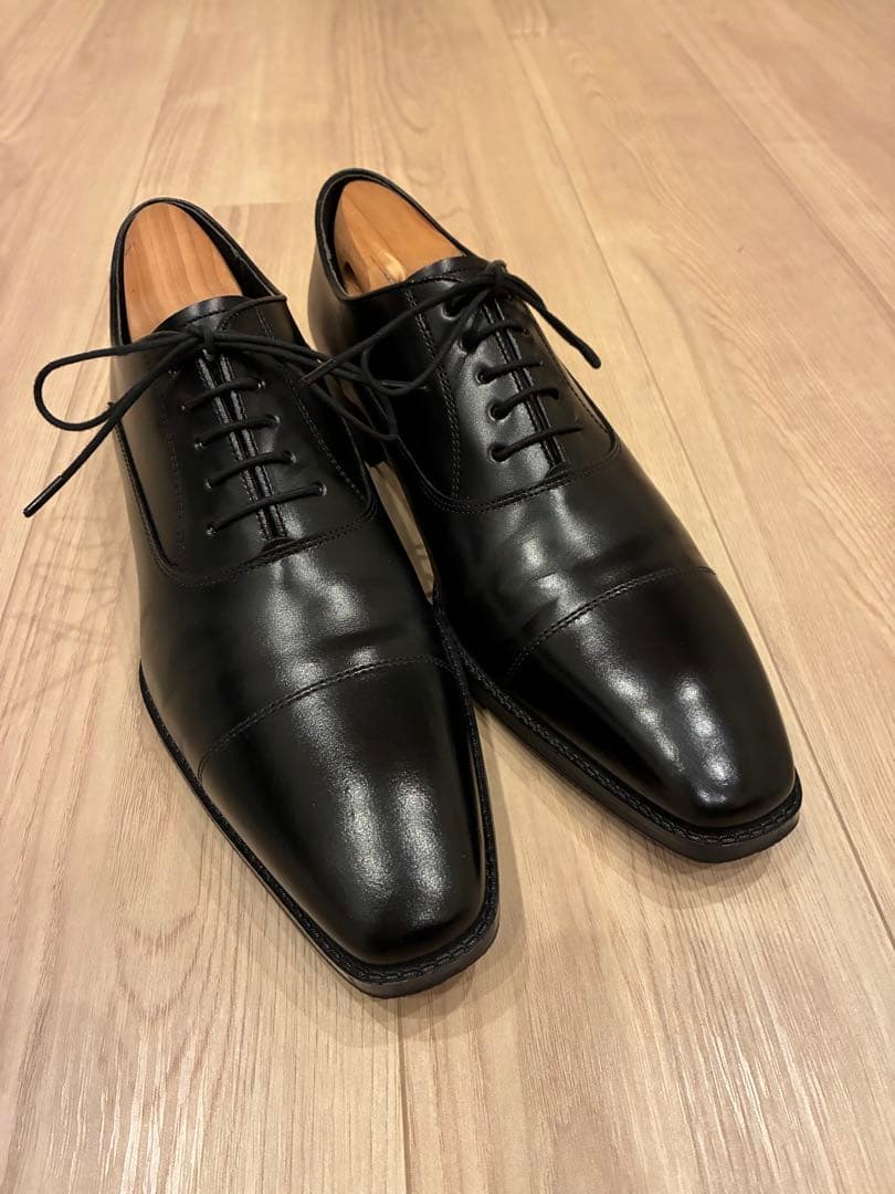 REGAL ブラックレザードレスシューズ 26センチ