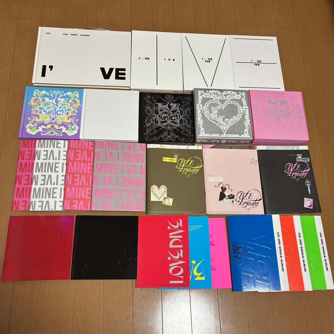 ive アイヴ 韓国 アルバム ウォニョン ユジン ガウル リズ レイ イソ