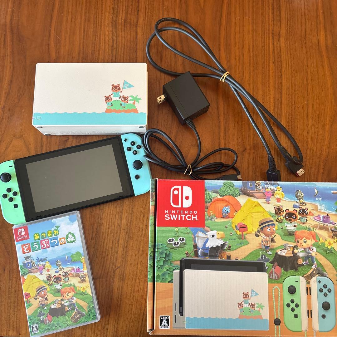 Nintendo　Switch　あつ森　ソフト付