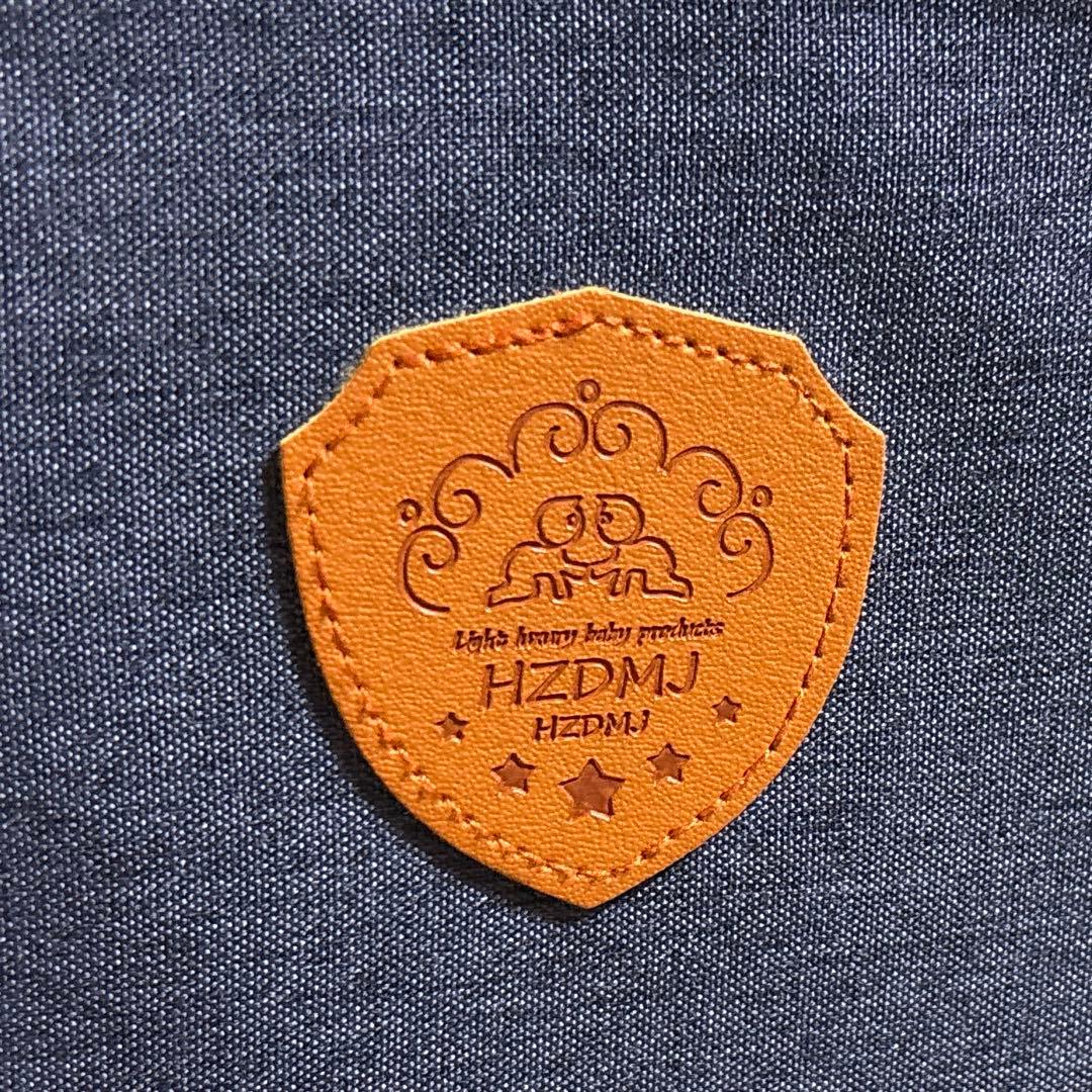 HZDMJ 折りたたみベビーベッド キャスター付 取説付 ブルー