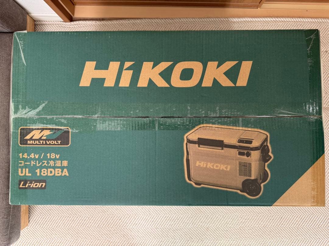 HiKOKI コードレス冷温庫 UL 18DBA バッテリー1個付属