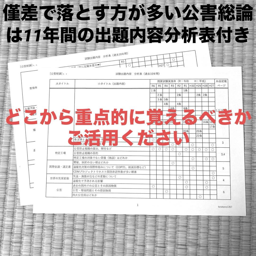 【これだけ合格ノート　水質２種】　公害防止管理者　令和８年用