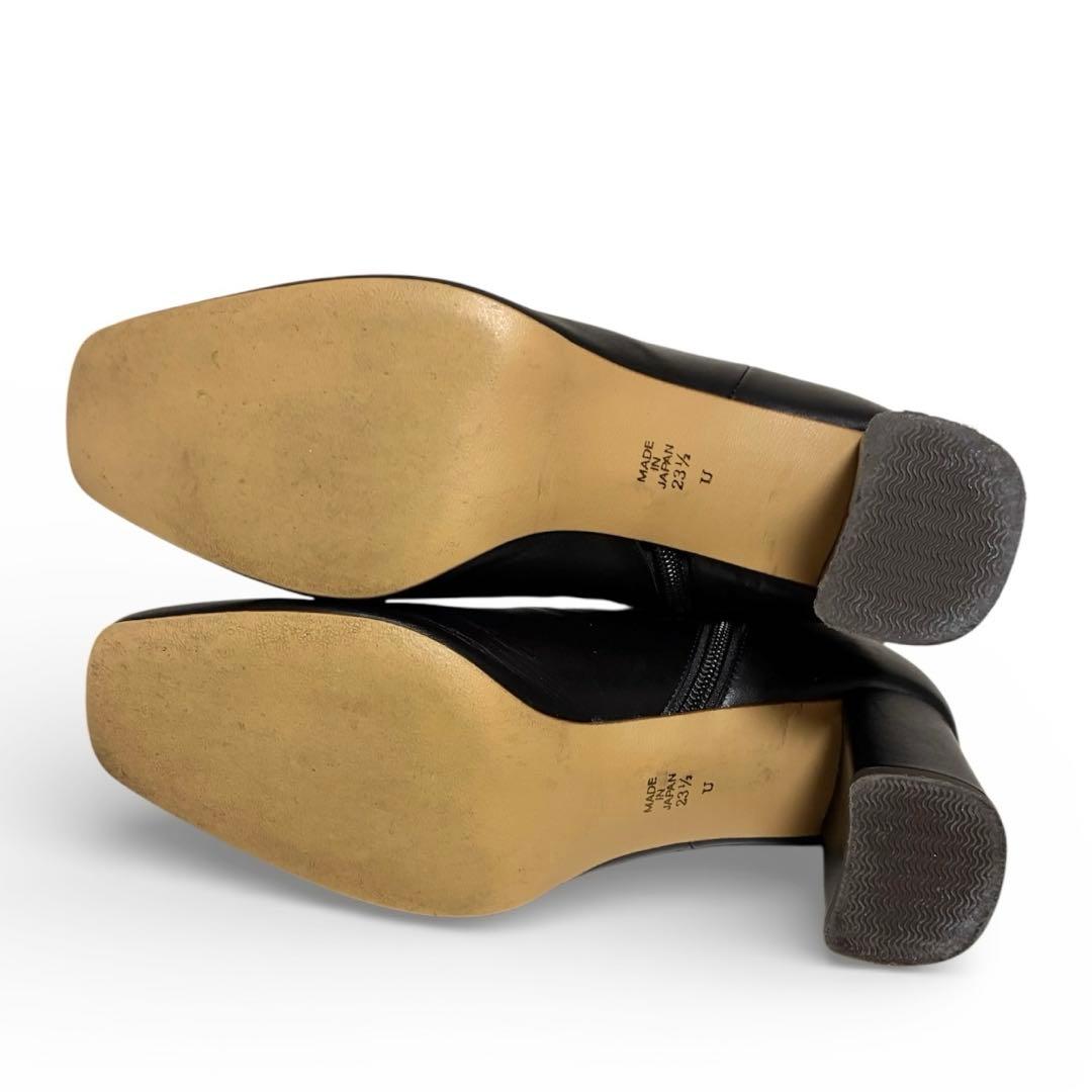 DIANA ダイアナ 美脚ロングブーツ BLK スクエアトゥ