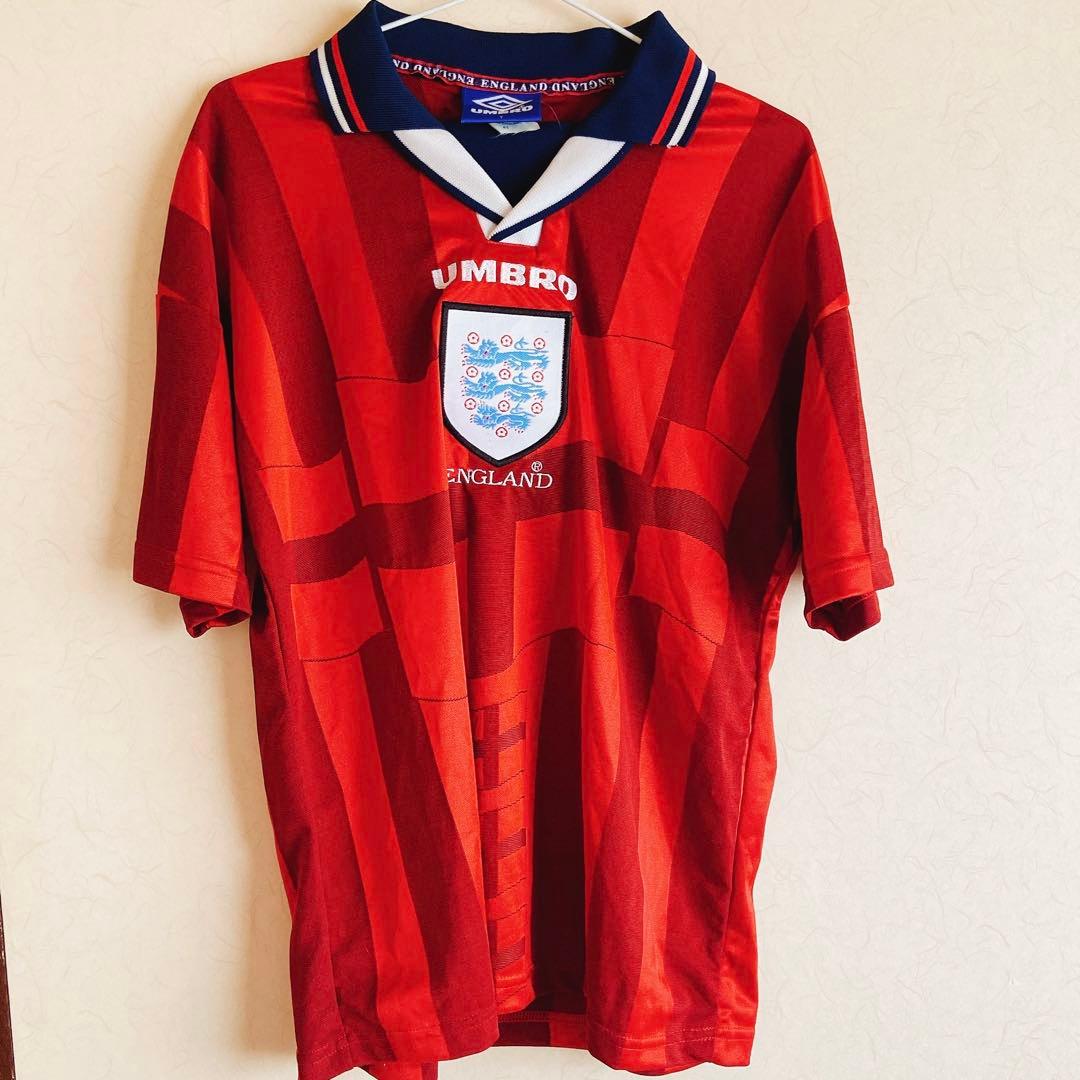 【値下げ】ワールドカップ1998年 イングランド代表ユニフォーム 新品タグ付