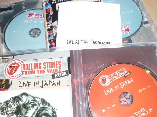 【限定3DVD】ROLLING STONES/東京ドーム1990.2.24&26