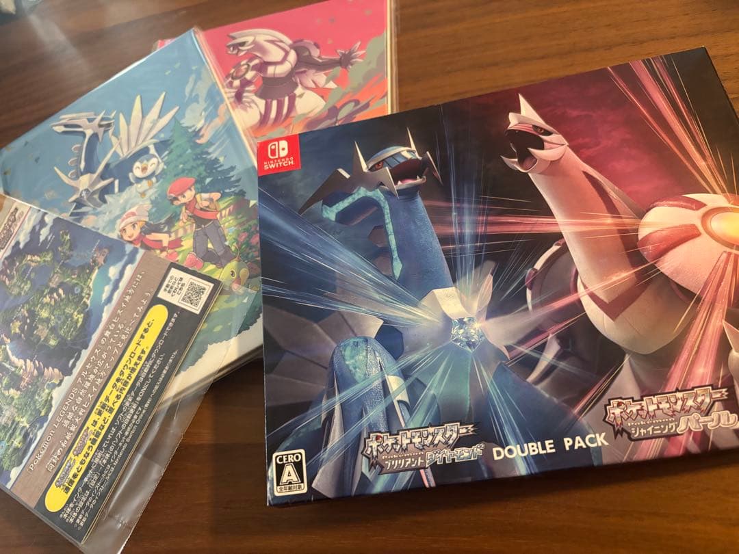 ポケモンBDSP ダブルパック　特典付き