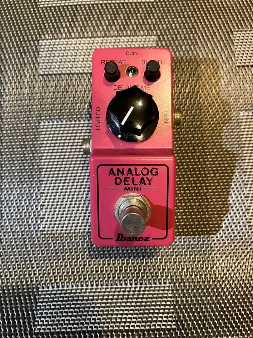 Ibanez ANALOG DELAY MINI ADMINI ペダルライザー付