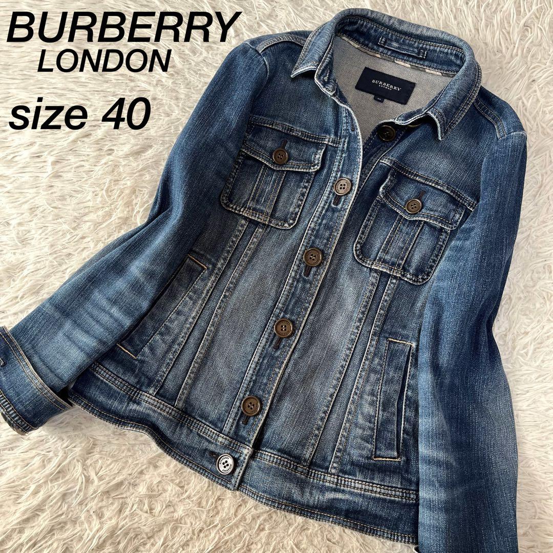 【美品】バーバリーロンドン　デニム　ジャケット　Gジャン