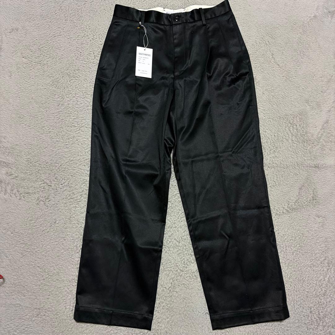 24ss WACKO MARIA タック　チノパン　パンツ　ワコマリア　M