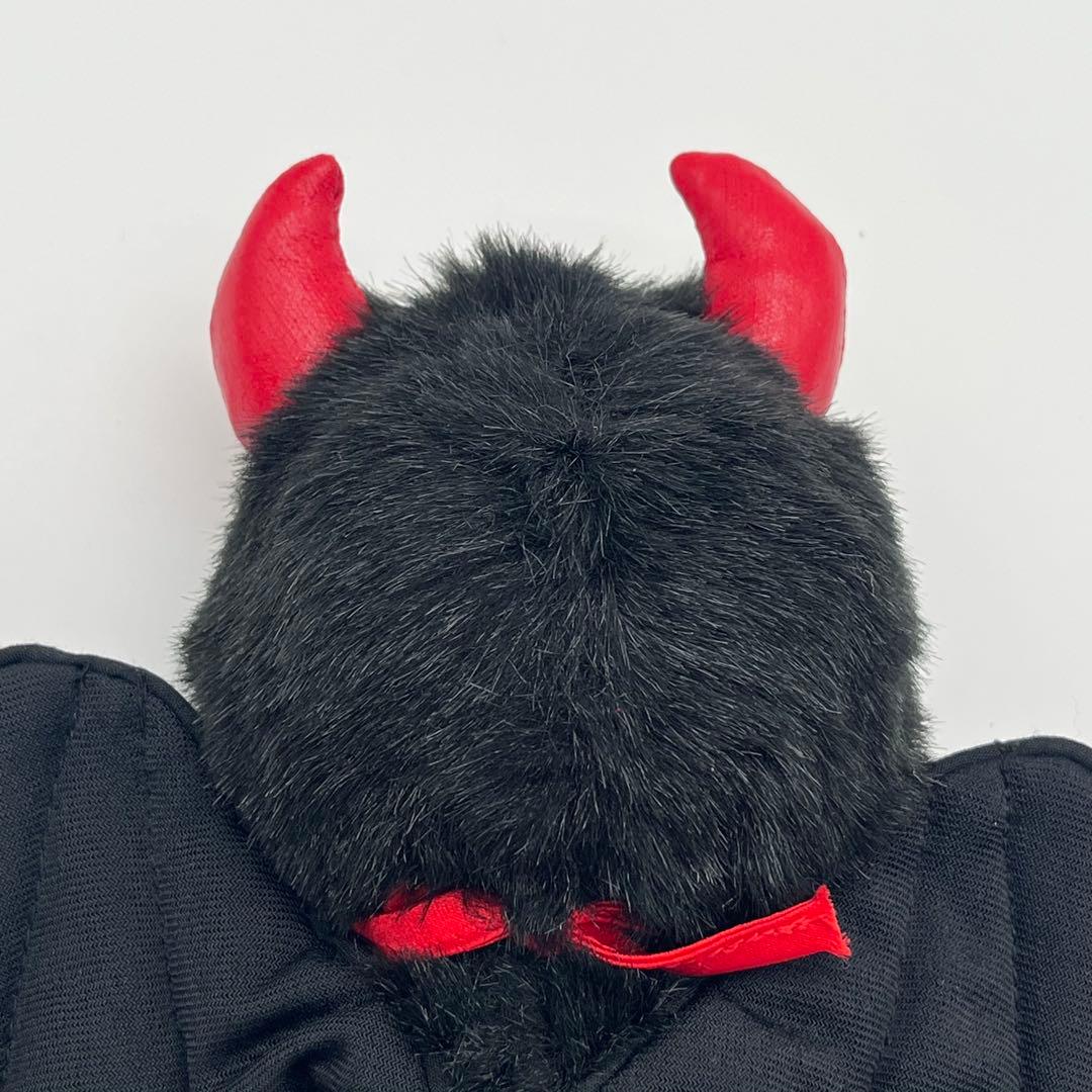 【タグ付】デビル 悪魔　モンチッチ ぬいぐるみ　ブラック 限定　セキグチ