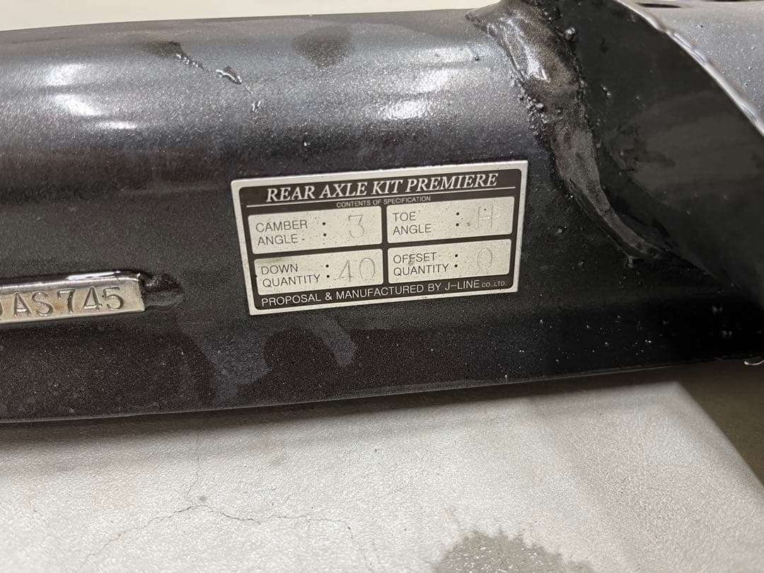 j-line mk53s スペーシア　リアアクスルキット　ジェーライン