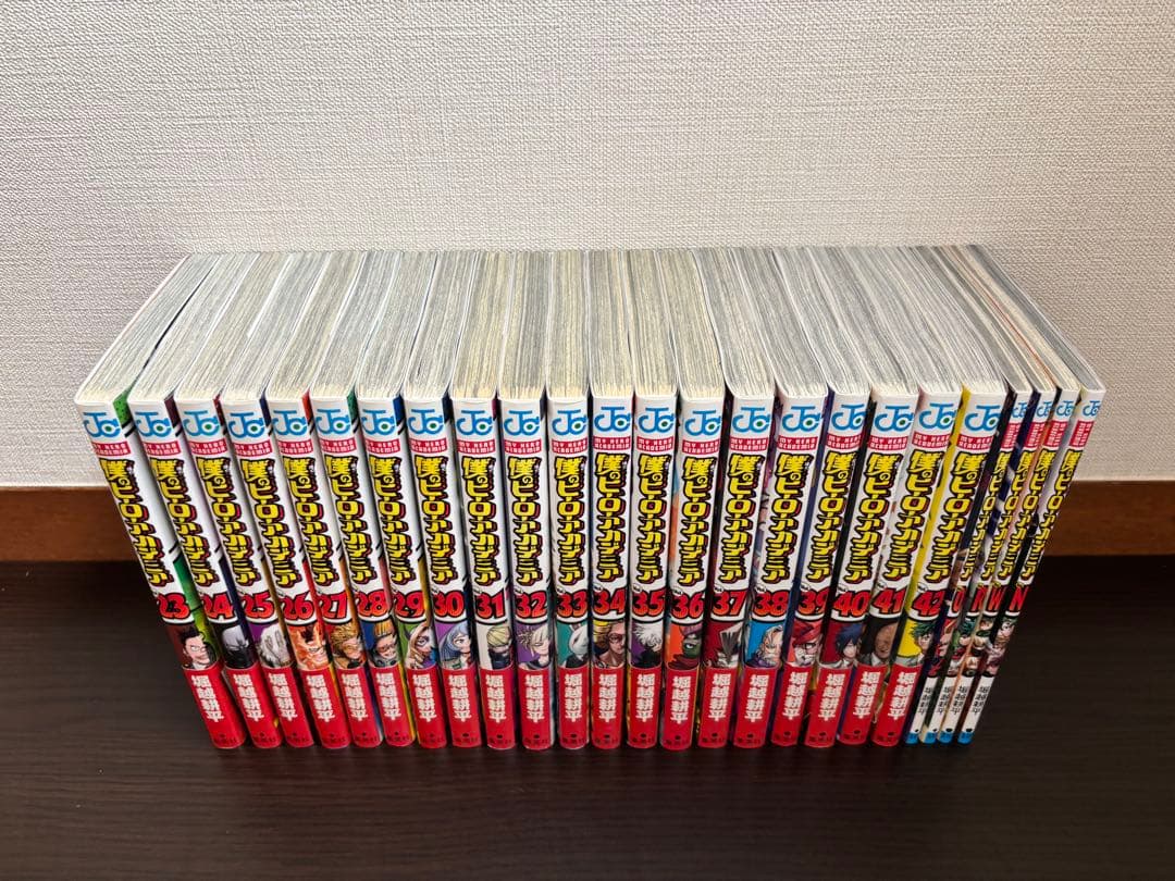 僕のヒーローアカデミア 1〜42巻 全巻初版 帯 チラシ 映画特典4冊