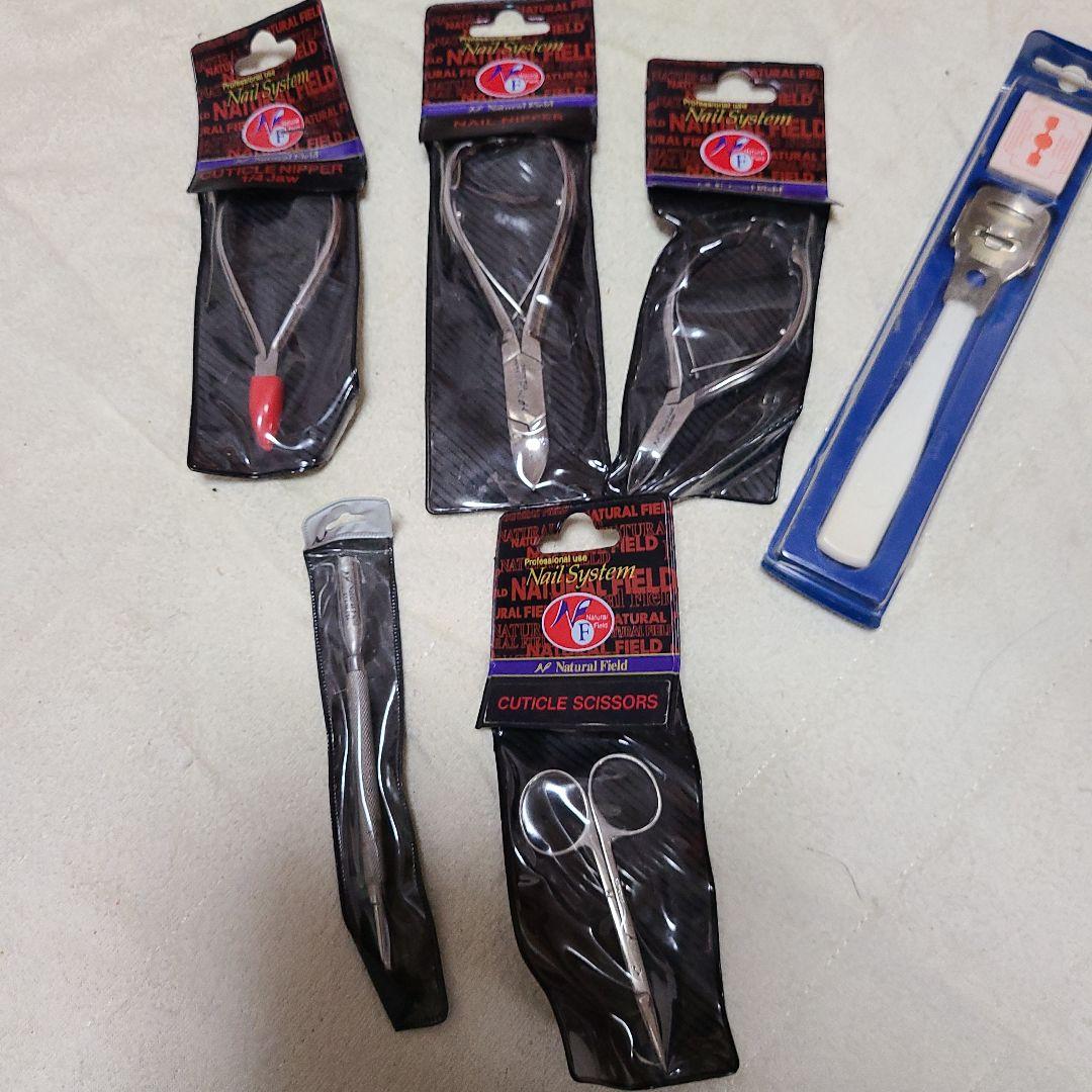 ネイルサロン使用のニッパー各種　ネイル検定