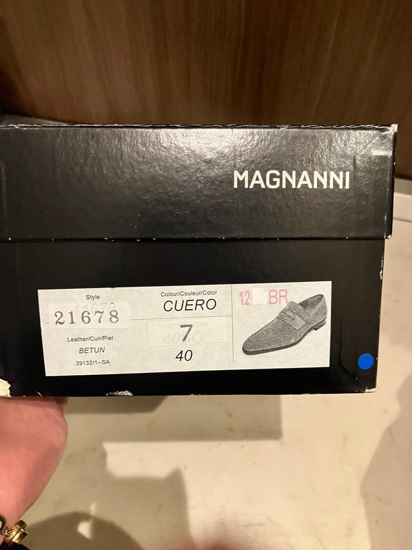 MAGNANNI マグナーニ　革靴 ローファー 21678