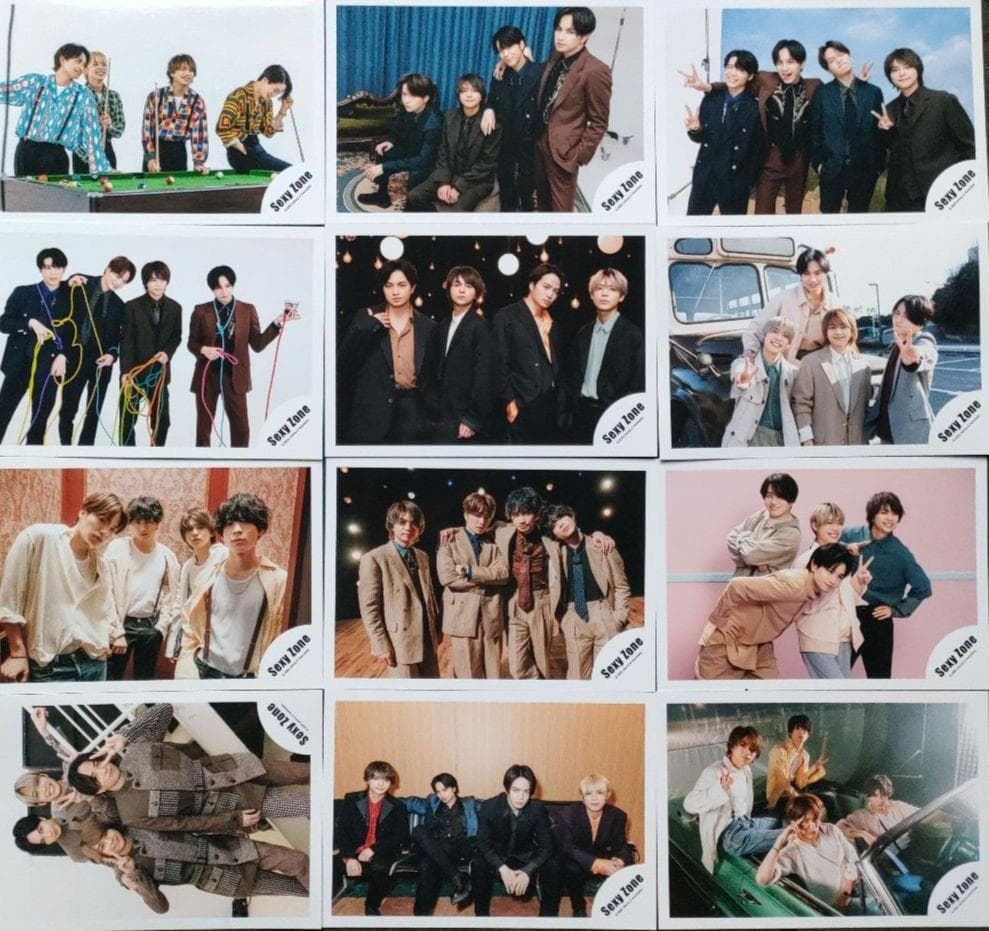 Sexy Zone 集合 写真 ① 佐藤勝利 菊池風磨 中島健人 松島聡