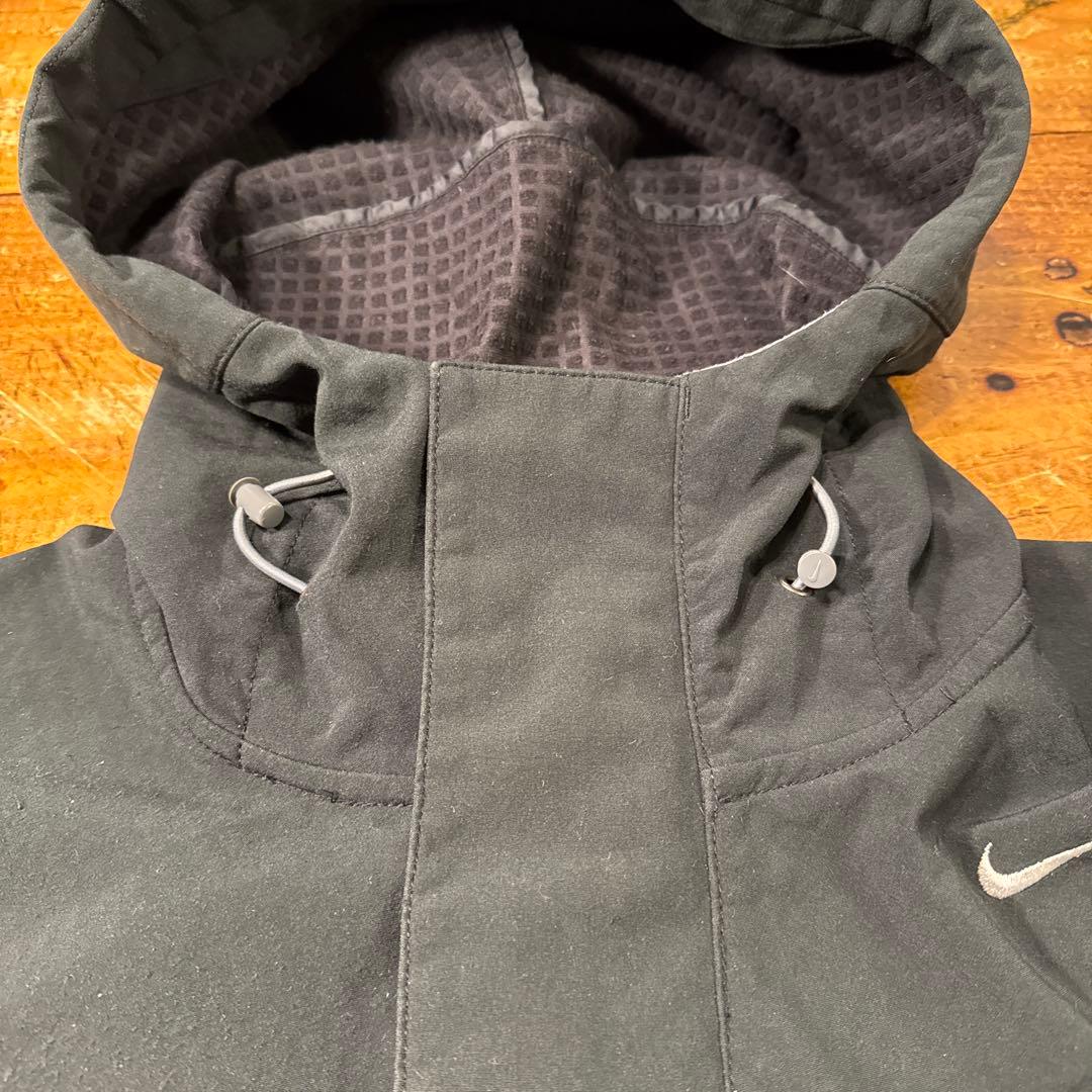 希少 00's y2k NIKE SPHERE PRO L ナイロンパーカー 黒