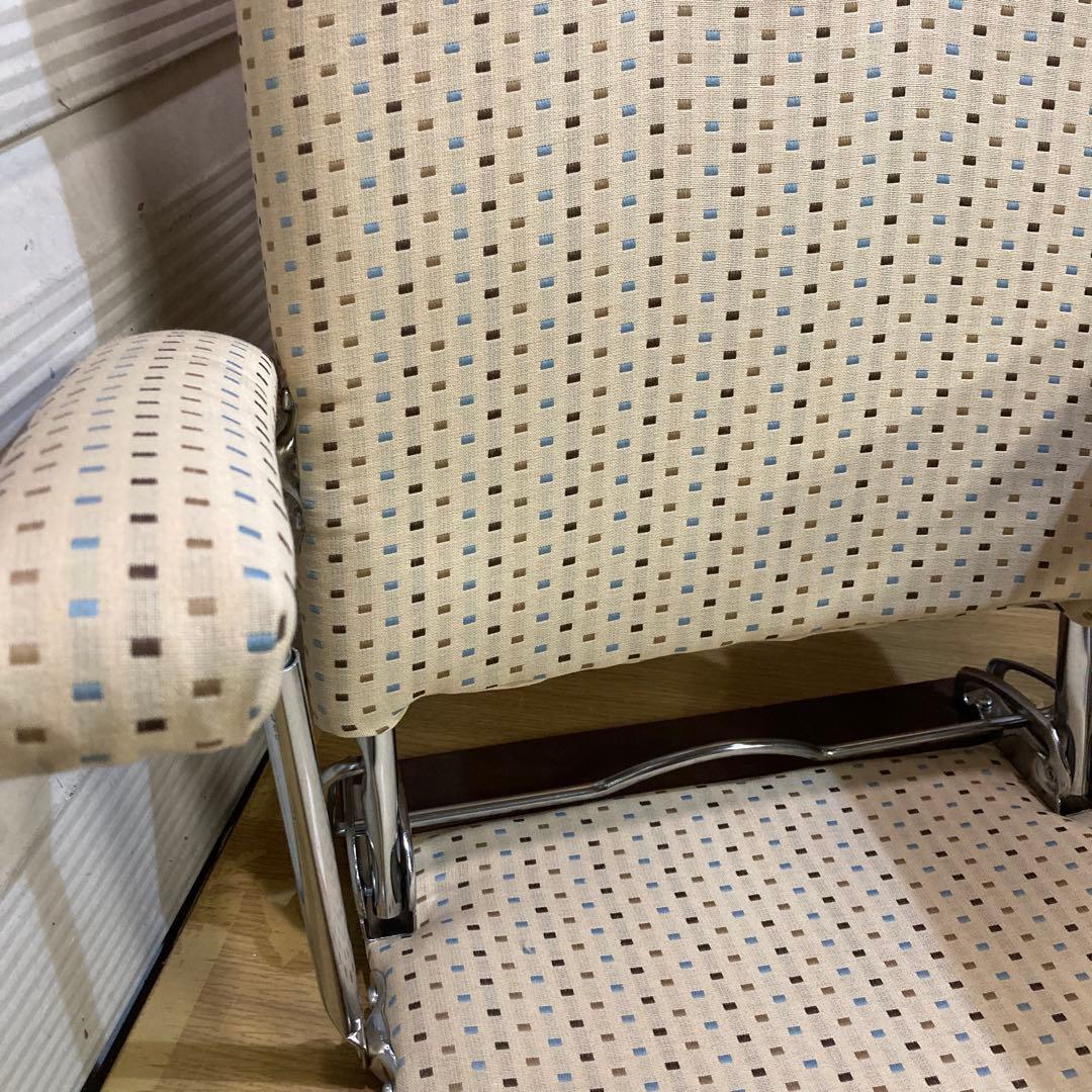 未使用　宮武製作所 座椅子　2個セット　幅約54cm×奥行約51~78cm日本製