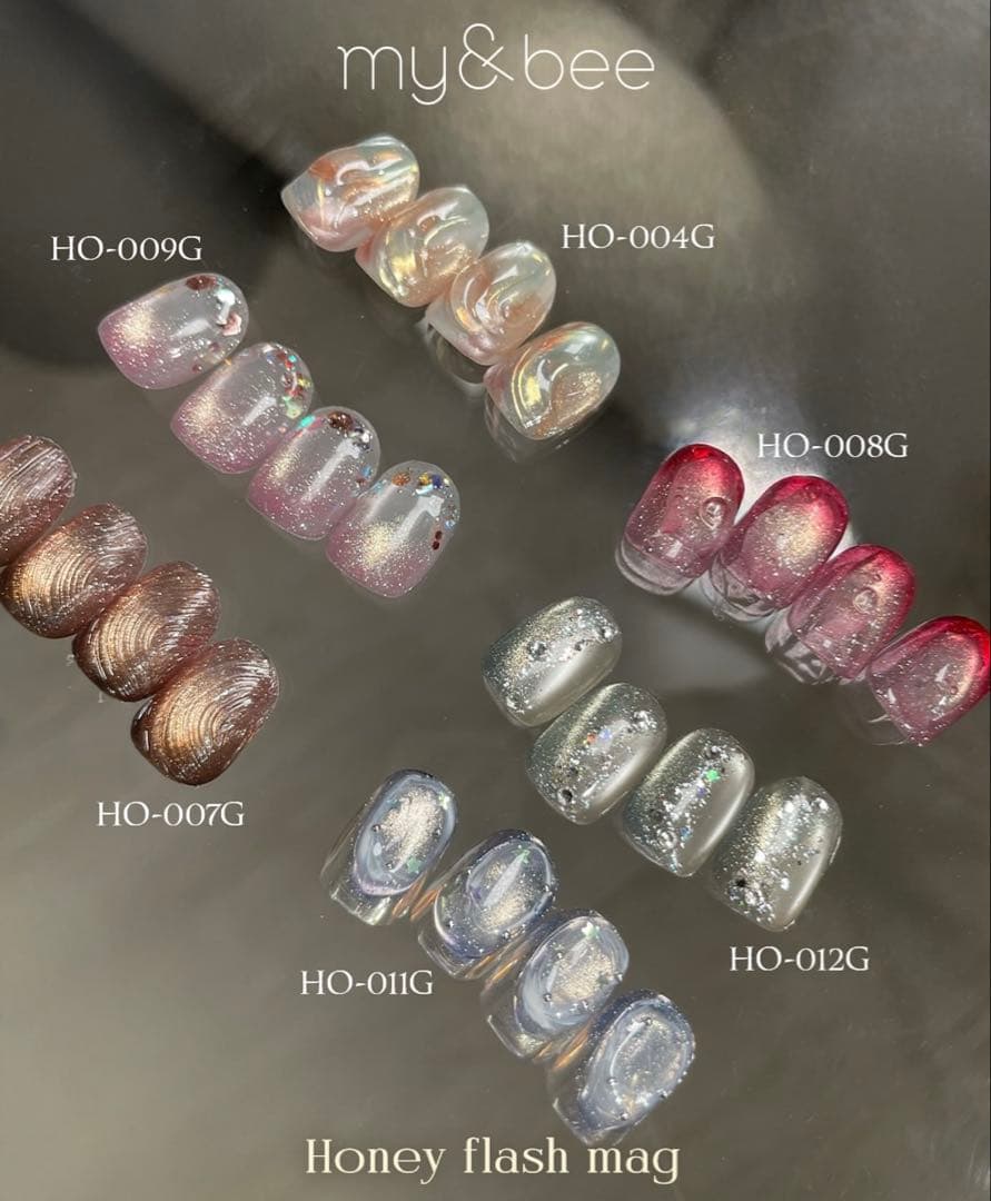 my＆bee honey flash gel 12色セット