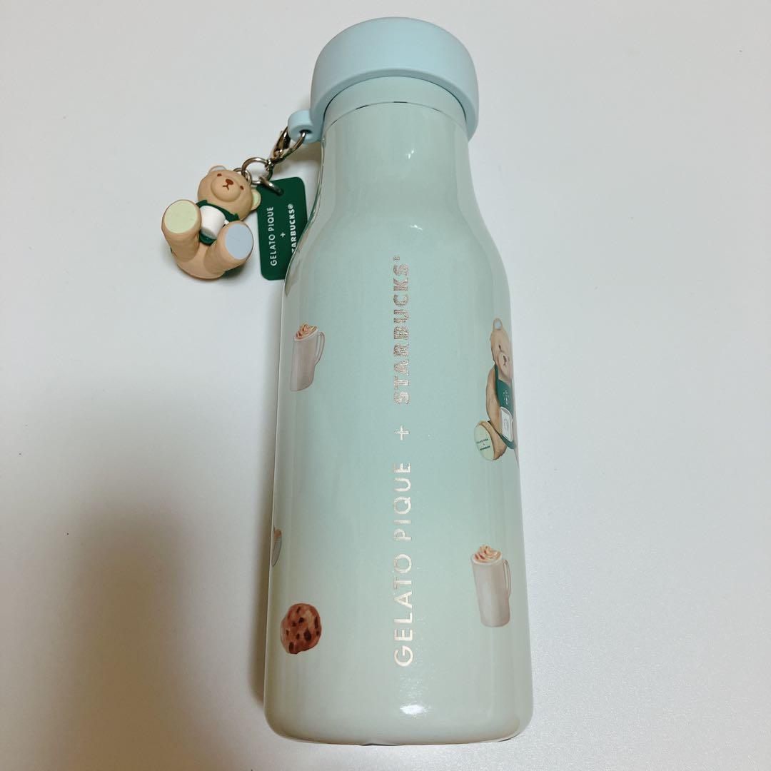 スタバ ジェラピケ ステンレスボトル ミントグリーン