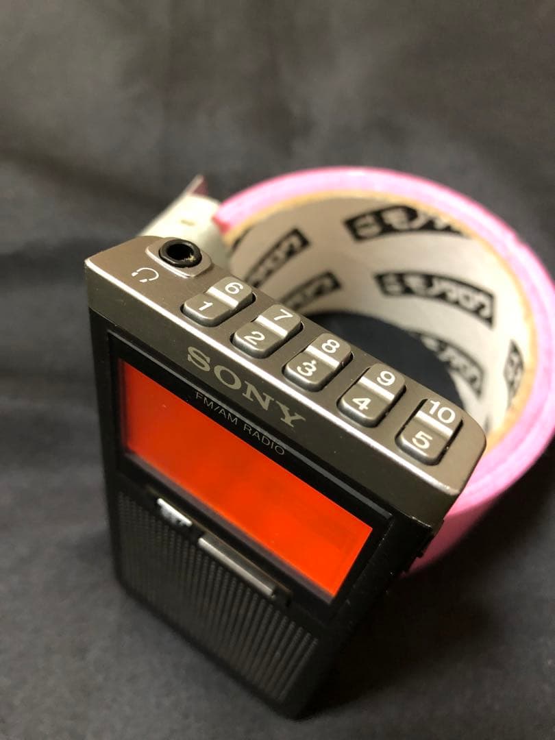 E11美品‼️ SONY SRF-T355 AM/FMラジオ（美品）