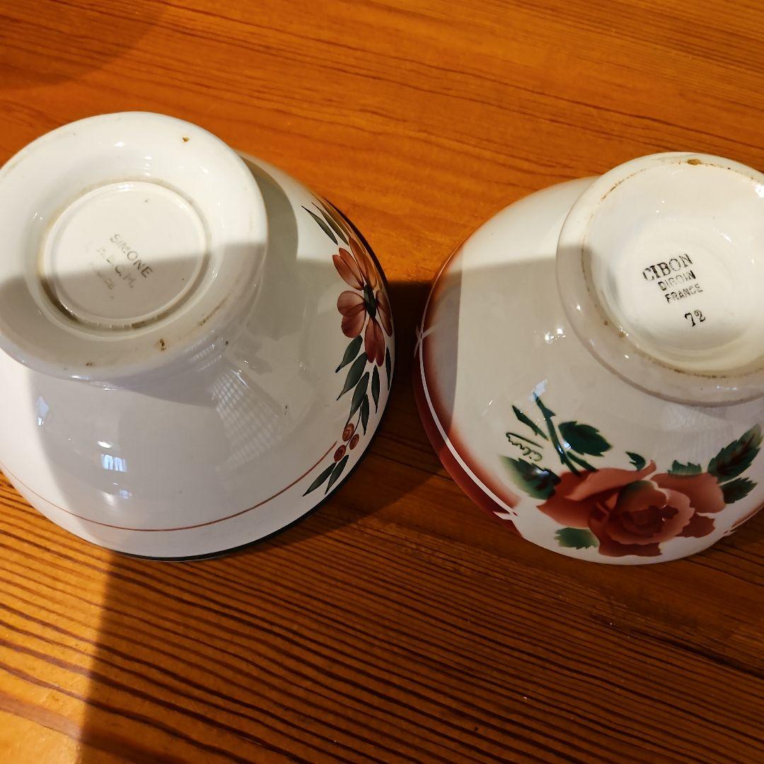 カフェオレボウル10点セット フランス蚤の市