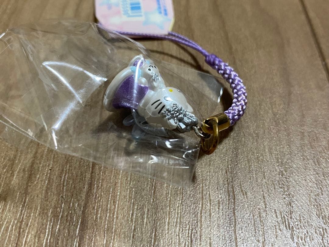 ハローキティ ストラップ 根付 ねつけ クイーンKITTY&MIMMY 28th