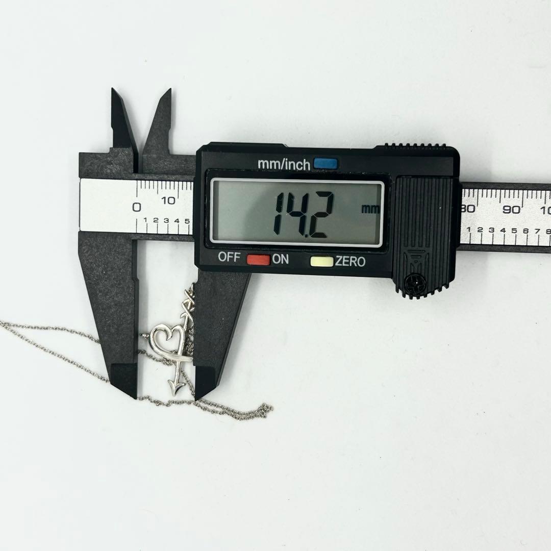 ティファニー❤️ラビングハートアローネックレス AG925矢モチーフ 純正42cm