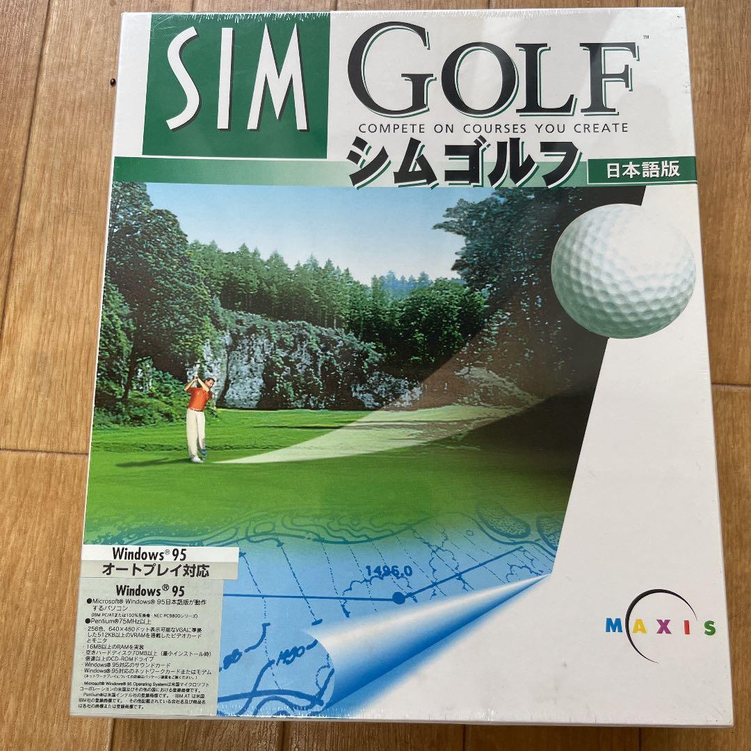 未開封 PCゲーム シムゴルフ 日本語版