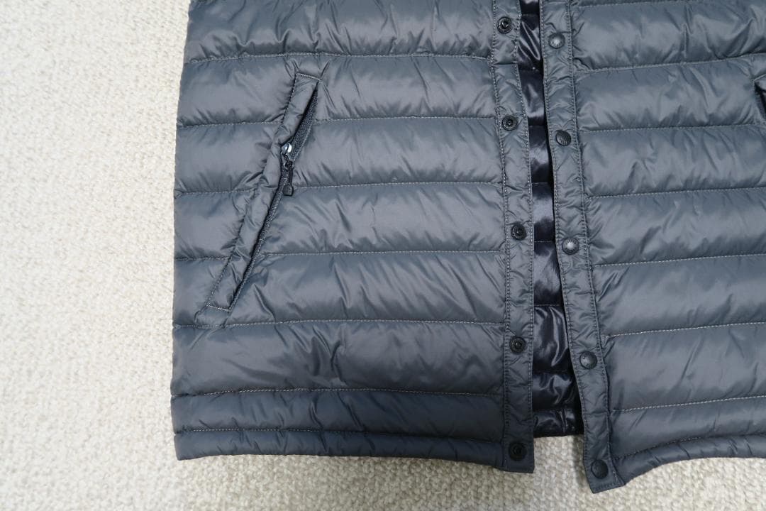 DANTON ダウンベスト グレー ダントン　サイズ40