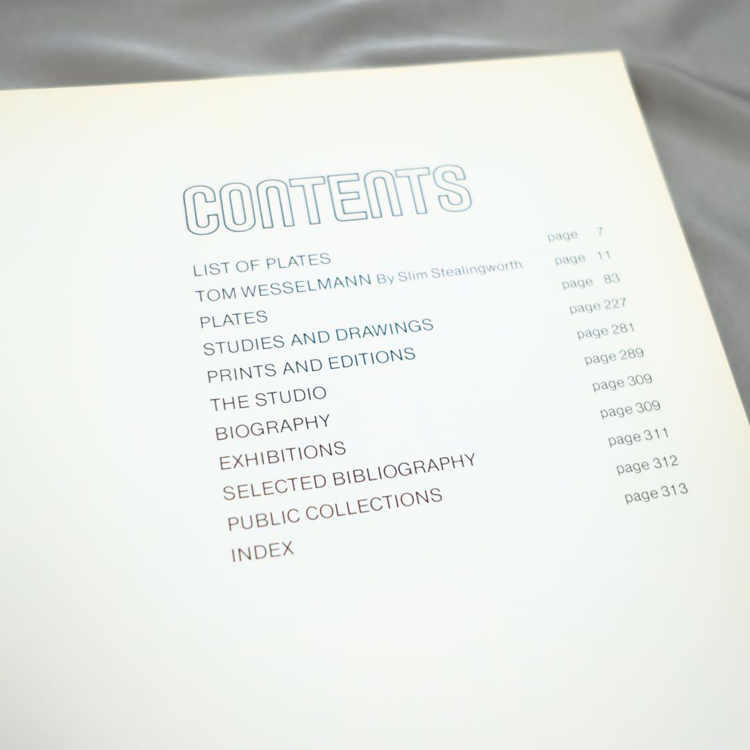 WESSELMAEN TASCHEN 洋書　大型画集　ウェッセルマン　作品集