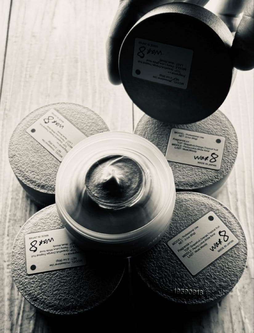 ナカノ モデニカアートワックス８　5個セット