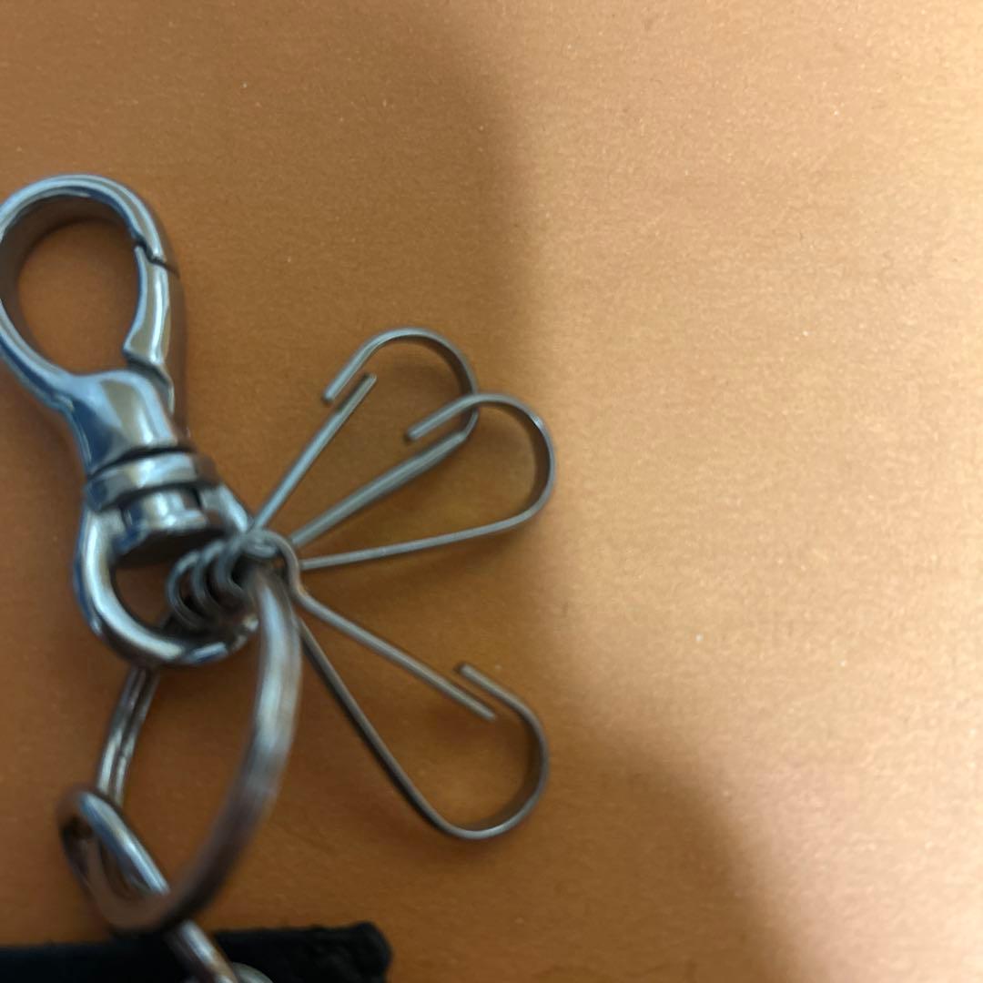 SKIN tokyoコンドームキーホルダーキーリング 牛革