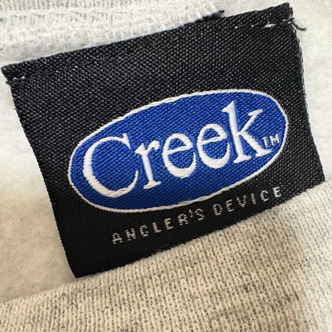 Creek Anglers Device スウェット アッシュグレー L