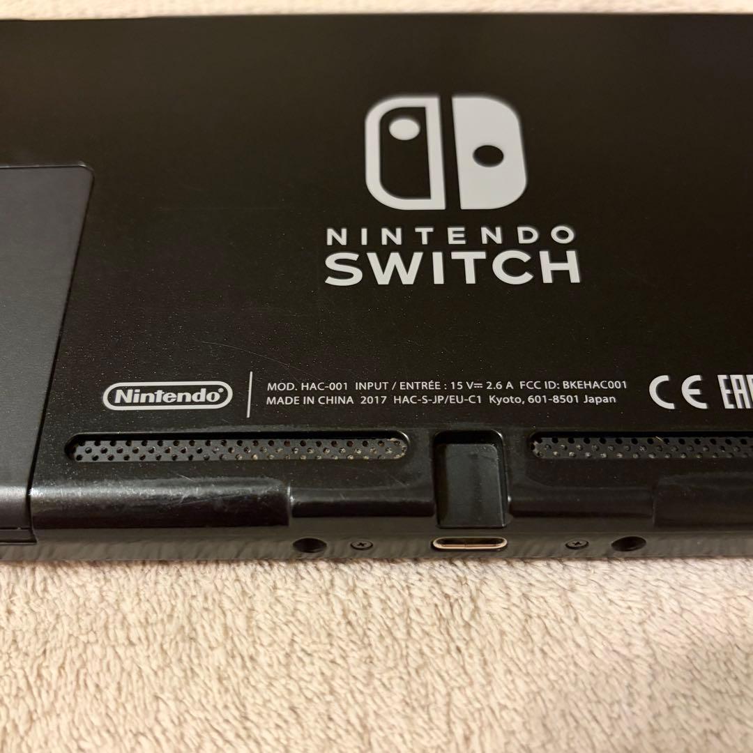 Switch 旧型 2017年製 本体 ドッグ HDMIケーブル HAC-001